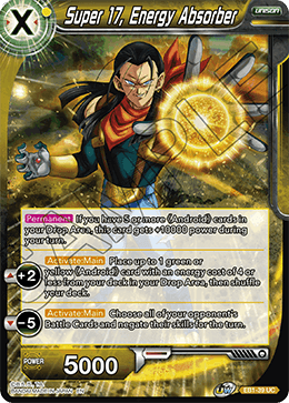 Super 17, Energy Absorber - EB1-39 - Uncommon available at 401 Games Canada