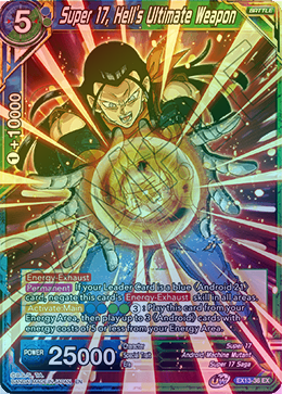 Super 17, Hell's Ultimate Weapon - EX13-36 - Expansion Rare (Foil) available at 401 Games Canada