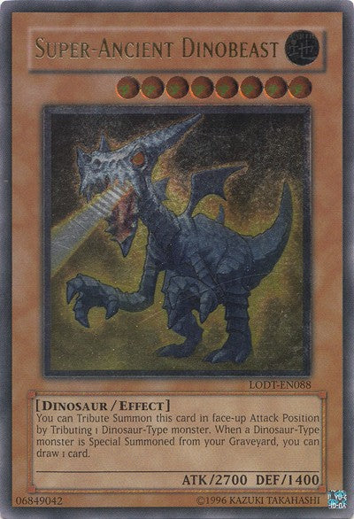 Super-Ancient Dinobeast - LODT-EN088 - Ultimate Rare - Unlimited available at 401 Games Canada