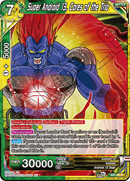 Super Android 13, Cores of the Trio - EB1-65 - Rare available at 401 Games Canada