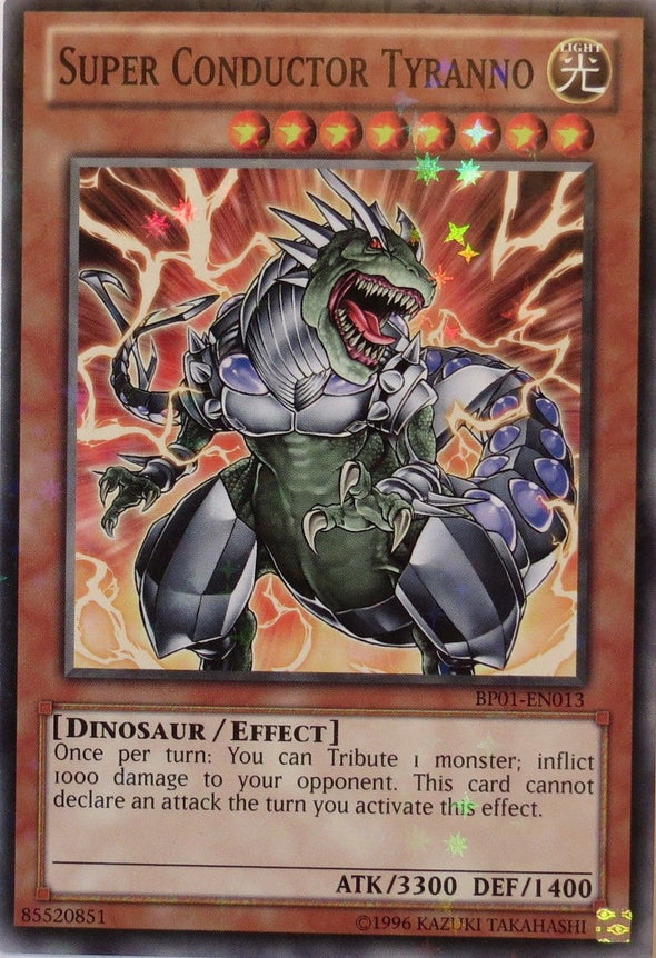 Super Conductor Tyranno - BP01-EN013 - Starfoil Rare - Unlimited available at 401 Games Canada