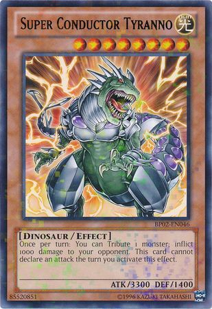 Super Conductor Tyranno - BP02-EN046 - Mosaic Rare - Unlimited available at 401 Games Canada