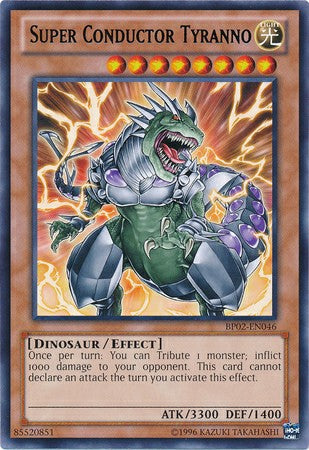 Super Conductor Tyranno - BP02-EN046 - Rare - Unlimited available at 401 Games Canada