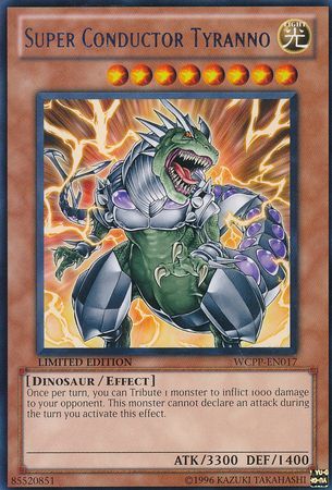 Super Conductor Tyranno - WCPP-EN017 - Rare available at 401 Games Canada