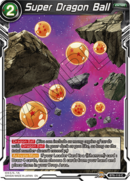 Super Dragon Ball - BT6-118 - Common (FOIL) available at 401 Games Canada