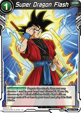 Super Dragon Flash - DB3-114 - Common available at 401 Games Canada