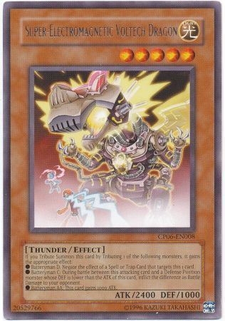 Super-Electromagnetic Voltech Dragon - CP06-EN008 - Rare available at 401 Games Canada