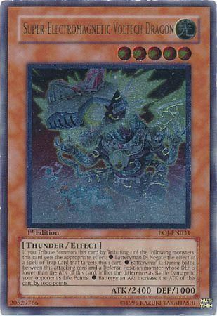 Super-Electromagnetic Voltech Dragon - EOJ-EN031 - Ultimate Rare - 1st Edition available at 401 Games Canada