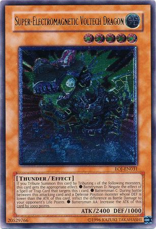 Super-Electromagnetic Voltech Dragon - EOJ-EN031 - Ultimate Rare - Unlimited available at 401 Games Canada