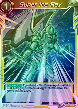 Super Ice Ray - BT11-120 - Rare (FOIL) available at 401 Games Canada