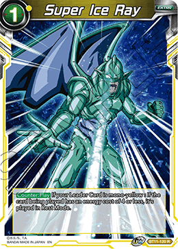 Super Ice Ray - BT11-120 - Rare available at 401 Games Canada