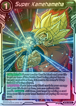 Super Kamehameha - BT8-104 - Common (FOIL) available at 401 Games Canada