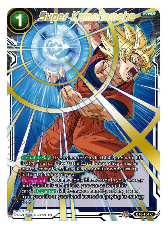 Super Kamehameha - BT8-104 - Common (Gold Stamped) available at 401 Games Canada