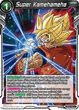 Super Kamehameha - BT8-104 - Common (Ultimate Deck 2021 Foil) available at 401 Games Canada