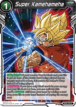 Super Kamehameha - BT8-104 - Common available at 401 Games Canada