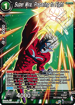 Super Mira, Preparing to Fight - BT17-114 - Uncommon (Foil) available at 401 Games Canada