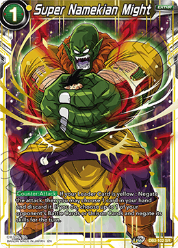 Super Namekian Might - DB3-102 - Super Rare available at 401 Games Canada