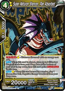 Super Naturon Shenron, Pan Absorbed - BT11-113 - Rare available at 401 Games Canada