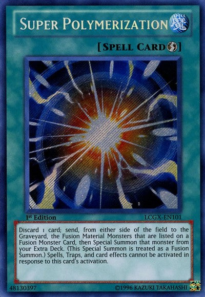 Super Polymerization - LCGX-EN101 - Secret Rare - 1st Edition available at 401 Games Canada