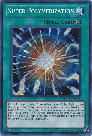 Super Polymerization - LCGX-EN101 - Secret Rare - Unlimited available at 401 Games Canada