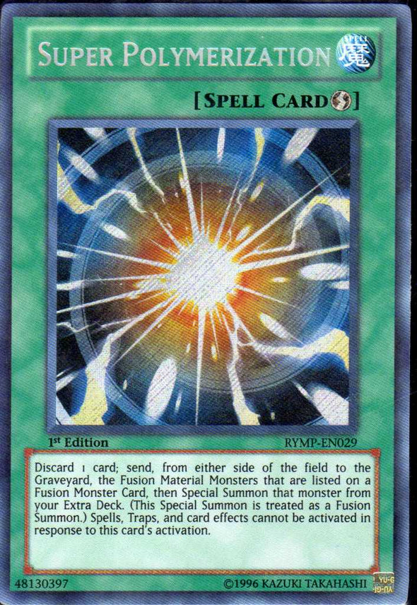 Super Polymerization - RYMP-EN029 - Secret Rare - 1st Edition available at 401 Games Canada