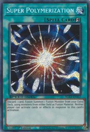 Super Polymerization - SGX3-ENA17 - Secret Rare - 1st Edition available at 401 Games Canada