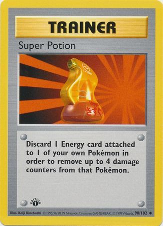 Super Potion - 90/102 - Uncommon - 1st Edition available at 401 Games Canada