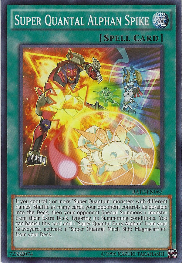 Super Quantal Alphan Spike - RATE-EN063 - Common - Unlimited available at 401 Games Canada