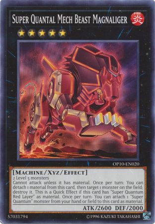 Super Quantal Mech Beast Magnaliger - OP10-EN020 - Common available at 401 Games Canada