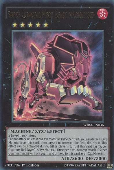 Super Quantal Mech Beast Magnaliger - WIRA-EN036 - Ultra Rare - 1st Edition available at 401 Games Canada