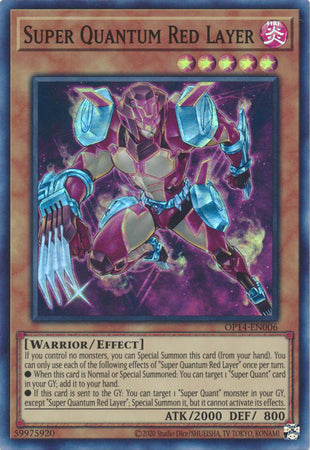 Super Quantum Red Layer - OP14-EN006 - Super Rare available at 401 Games Canada