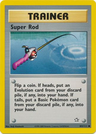 Super Rod - 103/111 - Common - Unlimited available at 401 Games Canada