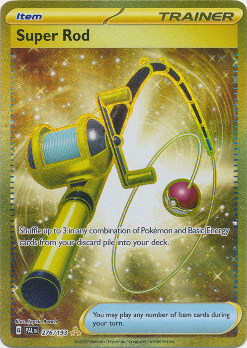 Super Rod - 276/193 - Gold Secret Rare available at 401 Games Canada