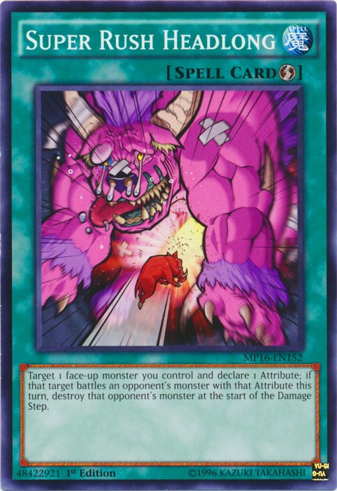 Super Rush Headlong - MP16-EN152 - Common - 1st Edition available at 401 Games Canada