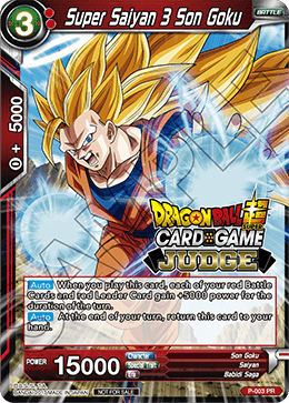 Super Saiyan 3 Son Goku- P-003 - Judge Promo (Foil) available at 401 Games Canada