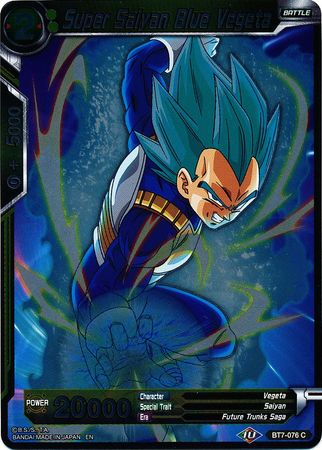 Super Saiyan Blue Vegeta - BT7-076 - Common (FOIL) available at 401 Games Canada