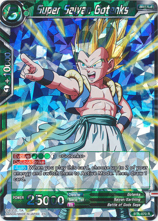 Super Saiyan Gotenks - BT1-070 - Rare (DB1 Shatterfoil) available at 401 Games Canada