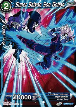 Super Saiyan Son Gohan - BT13-037 - Common (FOIL) available at 401 Games Canada