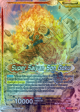 Super Saiyan Son Goku // SSG Son Goku, Surge of Divinity - EX09-03 - Expansion Rare (Foil) available at 401 Games Canada