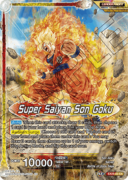 Super Saiyan Son Goku // SSG Son Goku, Surge of Divinity - EX09-03 - Expansion Rare available at 401 Games Canada