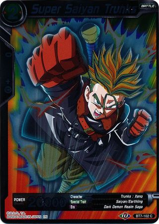 Super Saiyan Trunks - BT7-102 - Common (FOIL) available at 401 Games Canada