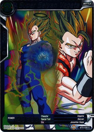 Super Saiyan Vegeta - BT5-035 - Common (FOIL) available at 401 Games Canada