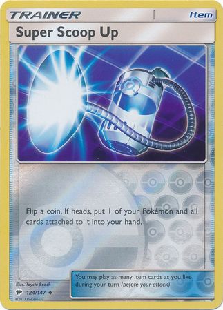 Super Scoop Up - 124/147 - Uncommon - Reverse Holo available at 401 Games Canada