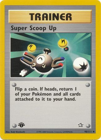 Super Scoop Up - 98/111 - Uncommon - 1st Edition available at 401 Games Canada