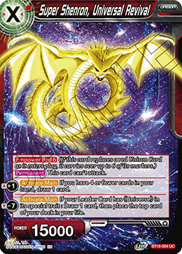 Super Shenron, Universal Revival - BT16-004 - Uncommon available at 401 Games Canada