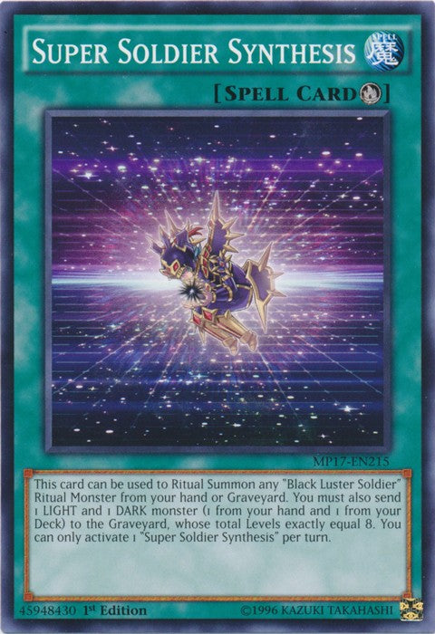 Super Soldier Synthesis - MP17-EN215 - Common - 1st Edition available at 401 Games Canada