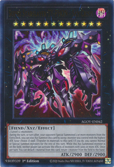 Super Starslayer TY-PHON - Sky Crisis - AGOV-EN042 - Ultra Rare - 1st Edition available at 401 Games Canada