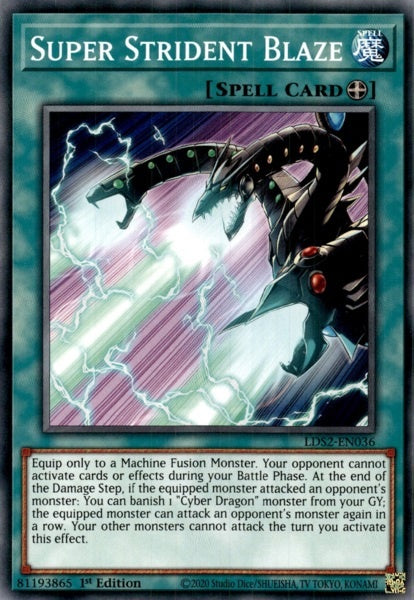 Super Strident Blaze - LDS2-EN036 - Common - 1st Edition available at 401 Games Canada