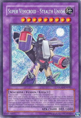 Super Vehicroid - Stealth Union - GLAS-EN041 - Secret Rare - Unlimited available at 401 Games Canada