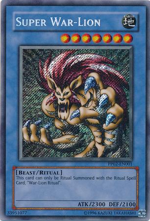 Super War-Lion - PP02-EN001 - Secret Rare available at 401 Games Canada